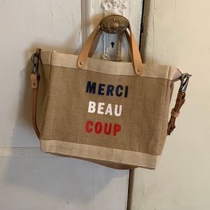 Apolis global citizen Merci Beaucoup petite bag